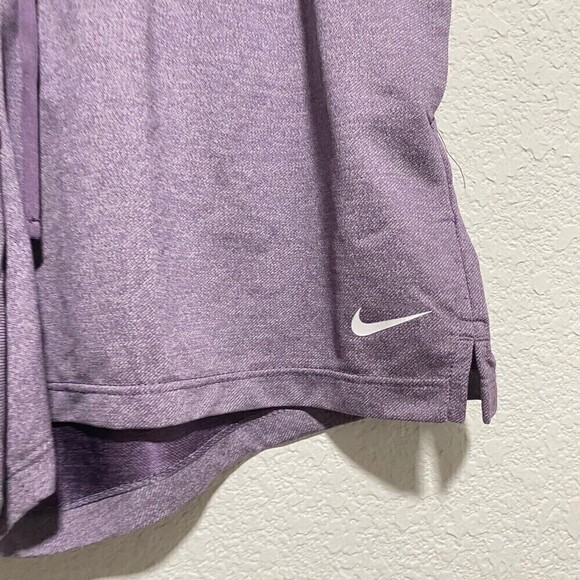 NikeDri-Fit Womens Athletic Shorts Pink Medium Mid Rise Elastic Waist Drawstring - Picture 5 of 8